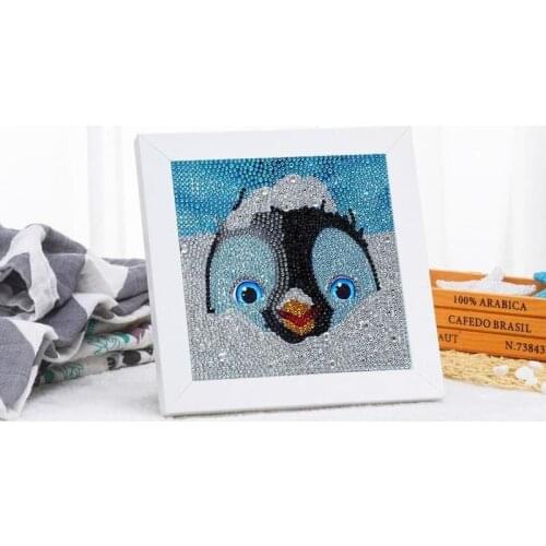 15x15cm Diamond Painting Penguins Fashion Animal Embroidery Rhinestones Mosaic DIY Home Decoration Diamond Painting Penguins