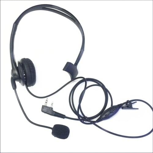 2 Pin PTT Mic Headphone Headset for walkie talkie for Baofeng UV-5R UV-5RA BF-888S UV-82 radios J081