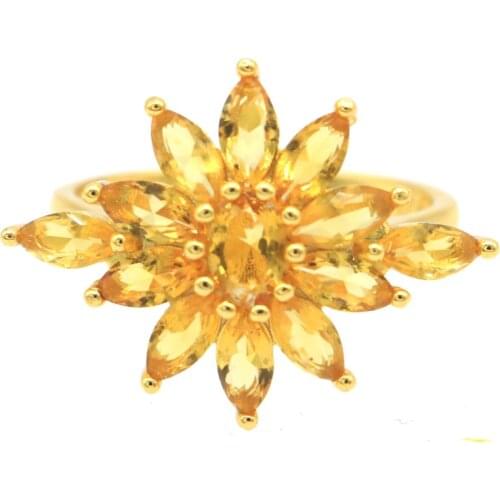 18x13mm Gorgeous Big Rectangle Gemstone Created Green Peridot CZ Gift For Ladies Wedding Silver Rings