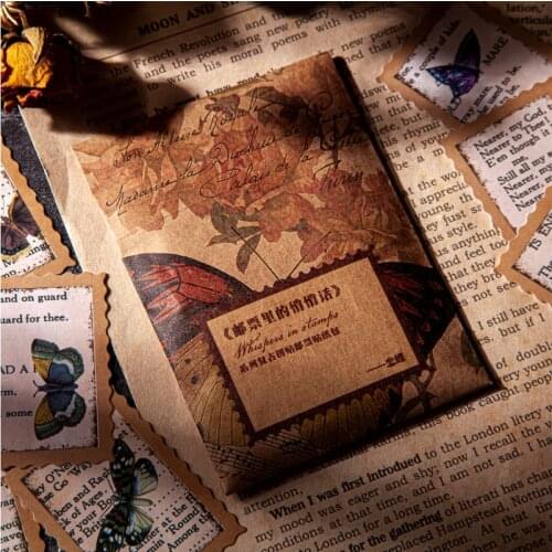 50pcs/lot Memo Pads Sticky Notes The Whispering Series in the Stamp Scrapbooking Stickers Office School stationery Notepad