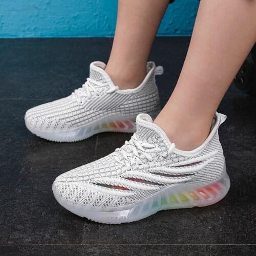 Brand Children Boys Running Shoes Kids Sneakers Thick Sole Breathabe Girls Child Sport Shoes Outdoor Boy Girl Run Shoe 2021 New