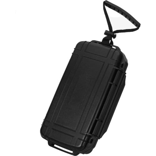 230*125*49mm New 5 Cigars Caddy Case Waterproof Dust-proof Shockproof Travel Cigar Box with Humidor