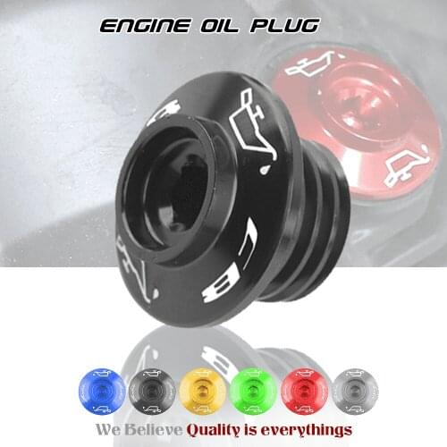 CNC Engine Plug Cover Caps Screws Filter Oil Bolt for Honda CB650F CB1000R 1100 CB650R CB1100 CB600 599 CB650