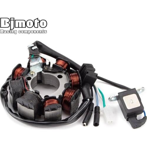 BJMOTO Motorcycle Ignition Stator Coil For Honda TRX250 FourTrax 250 X 1987-1988/1991-1992 31120-HC0-014