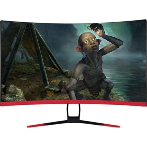 Best Selling 27" Inch 75Hz 1920*1080p Curved Monitor PC Led Computer Monitor Gaming
