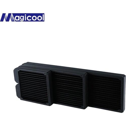 Magicool G1/4 " Copper Radiator 140MM 280MM 420MM For Cabinet Water Cooling Kit Building Environmental Product 28mm Thick