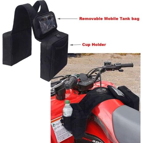 Motorcycle Universal Tank Saddle Bags For ATV Tank Bag for BMW for Yamaha Side bag with Mobile Tank Bag