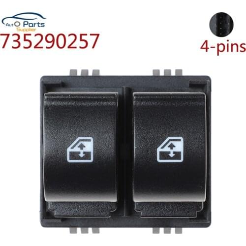 New 735290257 4-pins Power Window Switch Button For Fiat Palio High Quality