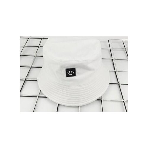 50pcs/lot fedex fast woman man Casual Hat Hunting Fishing Bucket Hat Cap Lovely Smile Face Sun dome smile face bucket