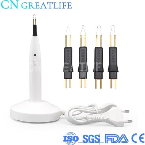 Dental Equietment Tooth Gum Cutter Blade Dental Gutta Percha Cutter Gutta Percha Cutter with 4 Tips Pen