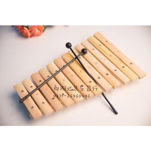 12-Tone Xylophone Percussion Instrument