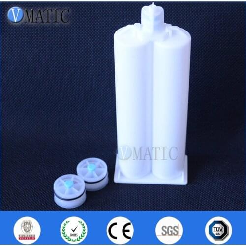 High Quality Two Component Plastic Cartridge 50ml/cc 1:1 For Dispensing Caulking Gun