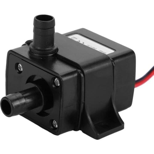 12V DC Ultra-Quiet Brushless Motor Submersible Water Pump for Garden Aquarium Non-toxic Safe
