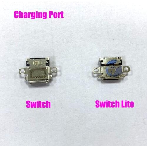 5Pcs Original Charging Port for Nintend Switch USB Type-C Power Connector Socket Replacement Parts for NS Switch Lite