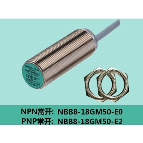 Induction Switch M18 DC 10-30V Three-wire NPN Normally Open NBB8-18GM50-E0/E2 (PNP)