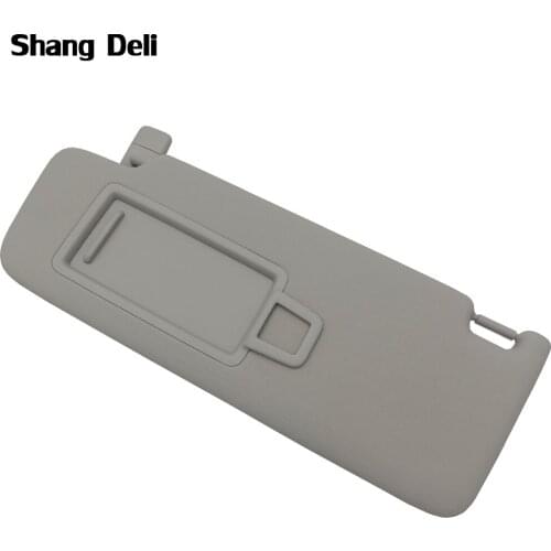 Car Interior Sun Visor Shade Gray Left Driver Sunvisor For Golf 7 MK7 T-Cross Passat B8