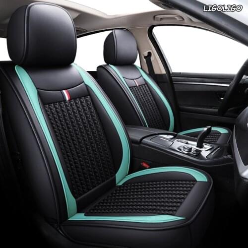LIGOLIGO car seat cover For mitsubishi pajero 4 2 sport outlander xl asx montero accessories lancer 9 10 carisma seat cover 1pc