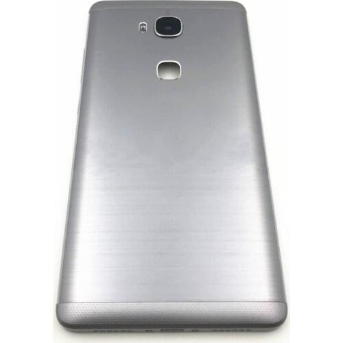 5.5 Inch Metal Battery Door Back Cover Housing Case For Huawei Honor 5x With Camera Lens+Power Volume Buttons