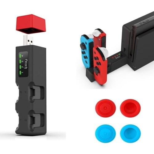 Nintend Switch Joycon USB Charging Portable Dock Charge Power Supply Game Acessories For Nintendo Switch Joy-Con NS Controller