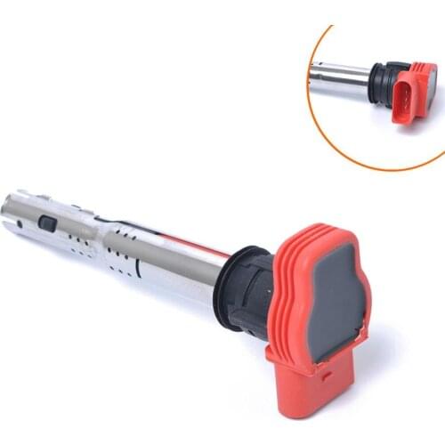 OE 06E905115C LumiParty For VW Volkswagen Audi A4 A6 A7 A8 Q5 Q7 R8 Red Ignition Coil 06E905115D 06E905115E Ignition Ignition