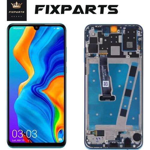 Original LCD For HUAWEI P30 Lite LCD Display Touch Screen Digitizer Assembly 6.15 inch For HUAWEI Nova 4e MAR-LX1 LX2 AL01 LCD