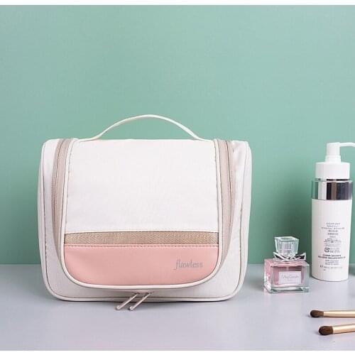 Hanging Toiletries Bag Travel Makeup Pouch For Women Cosmetic Bags Cases Organizer Bathroom Business Trip Portable Storage Totes