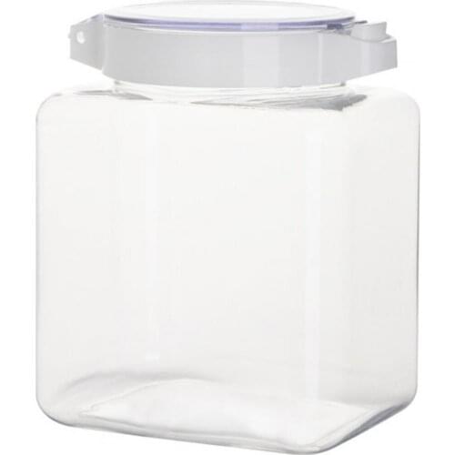 Simple Storage Tank Large Capacity Large Capacity Sealing Silicone Ring High Material Plastic Food Box for Kitchen Sealed Can