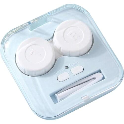 SANQ Ultrasonic Cleaner Portable Automatic Ultrasonic Cleaner Washer Glasses Lenses Box Contact Lens Cleaning Machine
