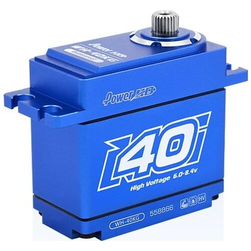 POWER HD WH20 WH30 WH40 20KG 30KG 40KG HV Full Aluminum Case Waterproof Digital Servo Compatible TRX4/KM5 For RC Car Parts