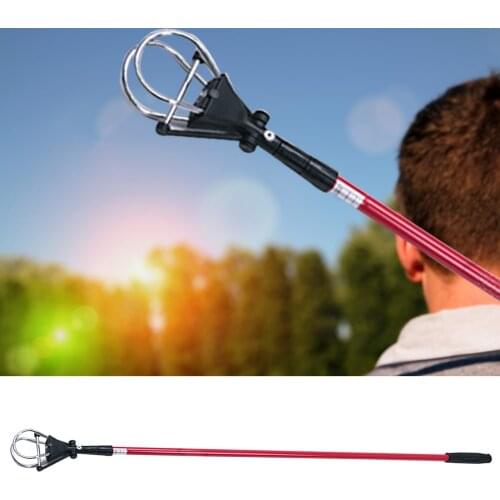 Retractable Scoop Telescopic Golf Ball Retriever Extendable Golf Ball Pick Up Grabber Tool Ball Picker Golf Ball Pick Up Catcher