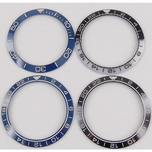 High Quality 38mm Watch Ceramic Bezel Ring Insert Fit 40mm Watch