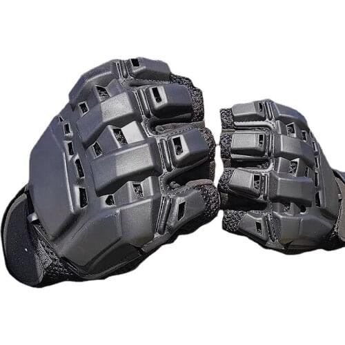 Explosion-proof Real-action Outdoor Tactical Gloves Male Army Military Command Men Women Training Protective Half Finger Gloves