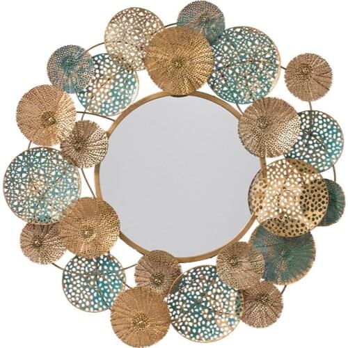 Iron metal wall hanging living room sofa background wall porch TV cabinet wall decoration