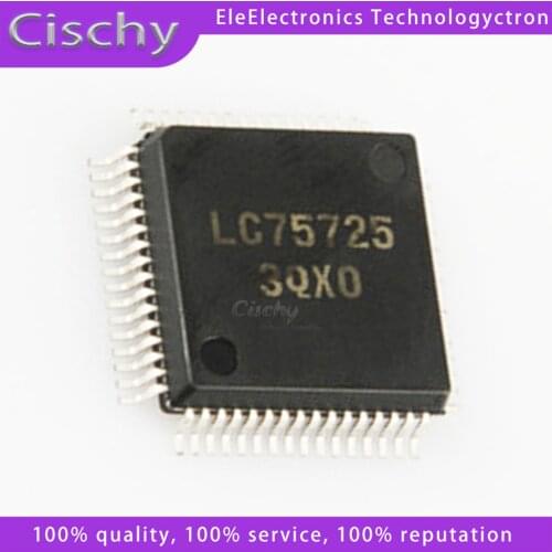 1pcs LC75725 QFP-64