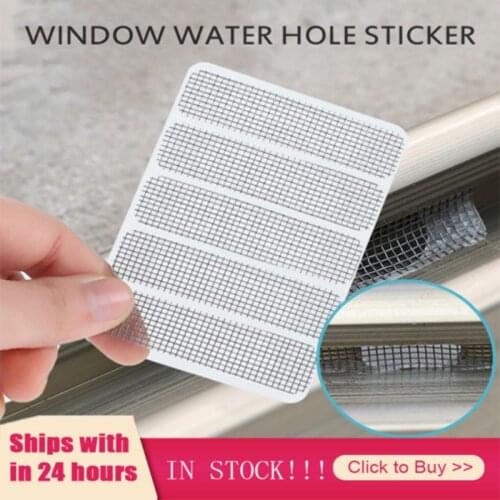 50/25/15pcs Fix Net Window Home Adhesive Anti Mosquito Net Fly Bug Insect Repair Screen Wall Patch Stickers Mesh Window Screen
