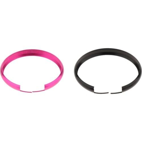 Aluminum Key Ring Trim Chain For Mini Cooper Clubman Countryman Black+Pink
