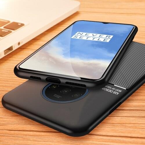 For OnePlus Nord 5g 8 Pro Case Original Magnetic Frosted Stripe Protective Cover For OnePlus 7 T Pro 8t Case Anti-fall Back Case
