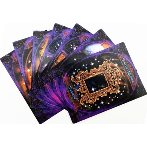 Witches' Wisdom Oracle Cards English Version 48-Card Deck Tarot Party Board Game Divination Fate D5QD