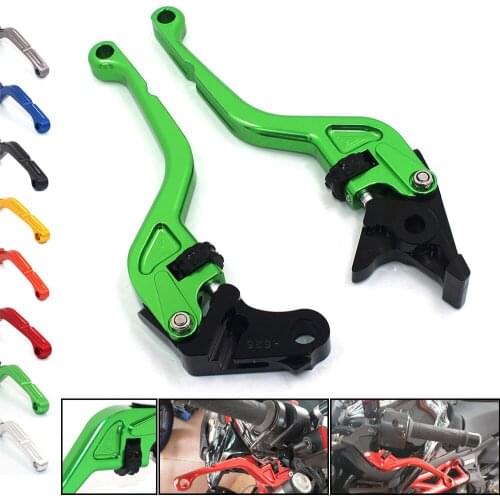 BJMOTO Motorcycle Lever Sets For Kawasaki NINJA 400R/650R/ER-6F VERSYS 650cc Thumb Wheel Roller Adjuster CNC Brake Clutch Levers