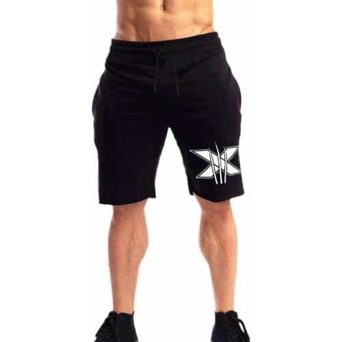 Men New Gyms Fitness Cotton Shorts Casual Beach Knee Length Short Pants Male Jogger Bodybuilding Slim Brand Sweatpants