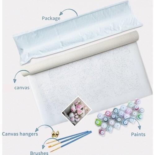 Johnny Hallyday Painting By Numbers Kit Oil Paints 40*50 Canvas Painting Handmade For Children Wholesale Wall Handicraft