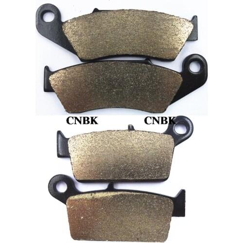 Brake Pads Set for AJP PR5 250 Enduro 09 Supermoto 09&up GOES XM 125 250 XM125 XM250 08 - 09 HONDA DALL ARA XR 250 R 650 SM 04