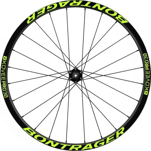 STICKERS WHEEL STICKERS BICYCLE BONTRAGER KOVEE PRO 30 WH61