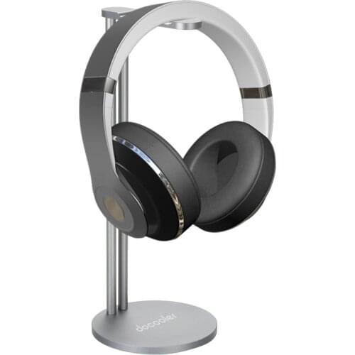 Docooler Headphone Stand Holder Universal Aluminum Alloy Game Headset Support Desk Headphone Display Rack Hanger Headset Holder