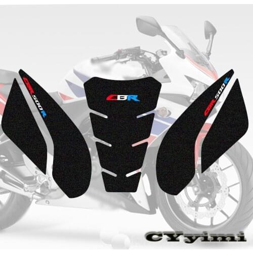 For Honda CBR500R 2019 2020 2021 Motorcycle Anti Slip Tank Pad Gas Knee Grip Traction Side Protector Stickers