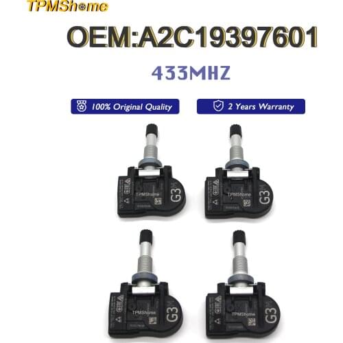 NEW Universal Car TPMS Sensor A2C19397601 G3M Tire Pressure Monitoring System 433MHz Tyre Air Pressure Monitor Sensor