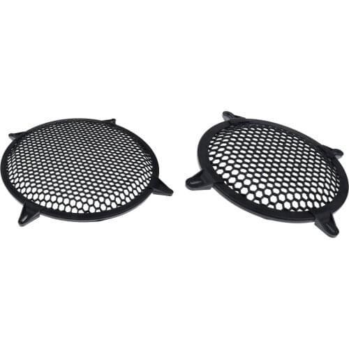 Car Audio Speaker Grill Cover Guard Plastic Protector Mesh Durable 8 Inch+12inch