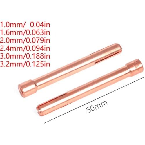 10 Pcs Collet 10N for TIG Welding Torch WP PTA DB SR 17 18 26