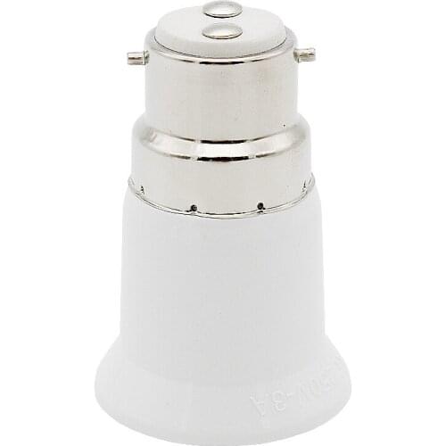 B22 lamp holder to E27 Light Bulb Base Converters Adapter Extended interface home lighting accessories