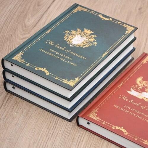 Retro Bronzing Notebook Notebook European Style Diary Thick A5 Super Thick Notepad Middle School Student Stationery